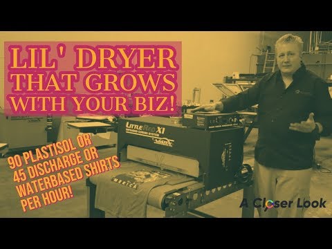 A Little Dryer that can Grow with Your Screen Printing Business