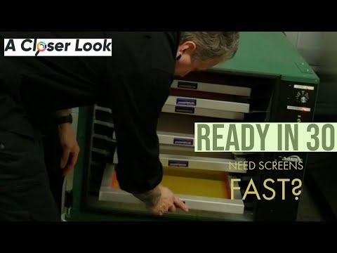 A Closer Look at Vastex Dri-Vault Screen Drying Cabinet for Screen Printing