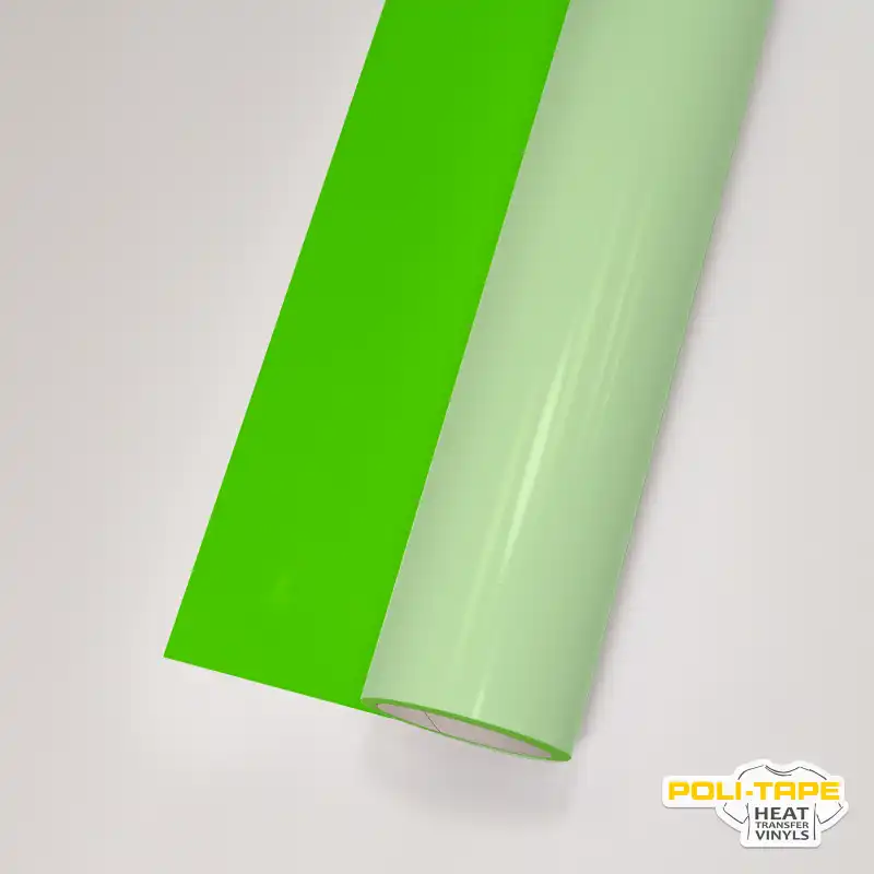 Premium Flex Bügelfolie DIN A4 – Textilfolie In NEON-GREEN (441), Für T-Shirts & Stoffe