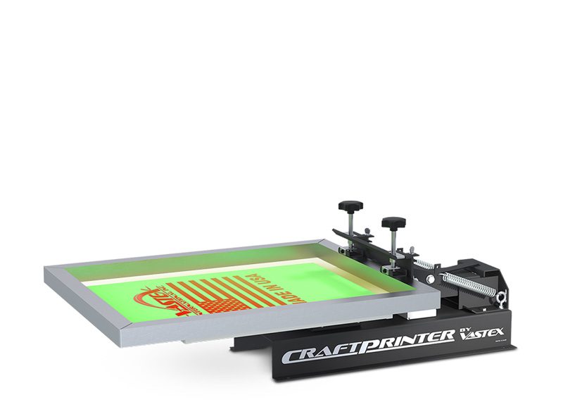 Vastex V10 Craftprinter Siebdruckrahmen geschlossen