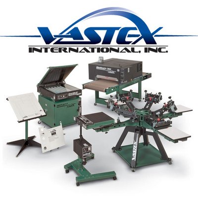 Siebdruckmaschinen Vastex | Abgewinkelter Farbspachtel aus Edelstahl